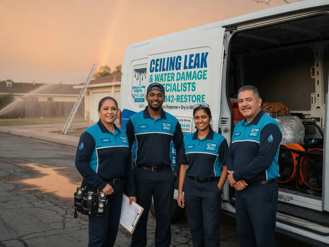 Ceiling Leak Cleanup company in Cudahy, CA